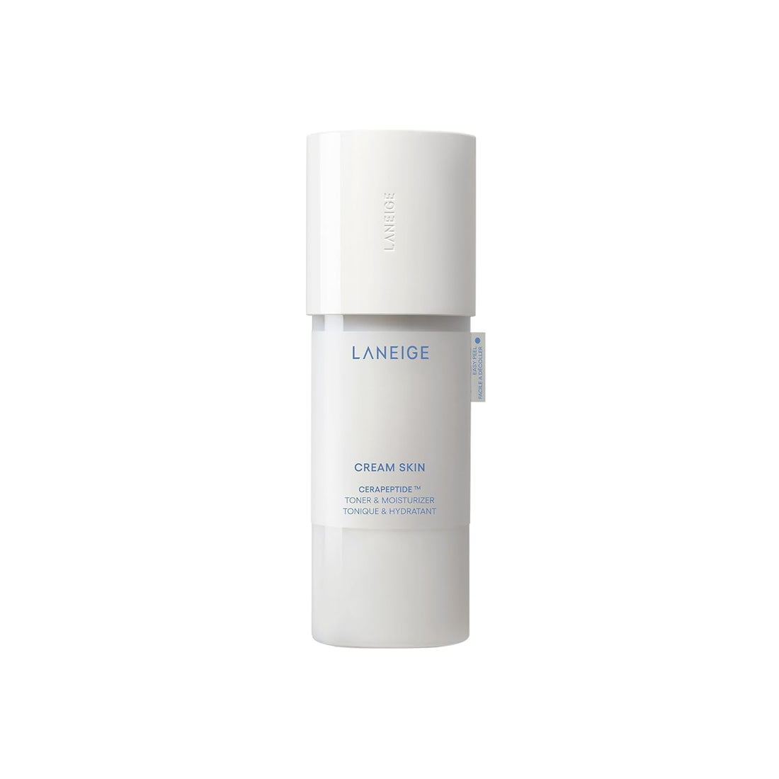 LANEIGE Cream Skin Refillable Toner & Moisturizer with Ceramides and Peptides: Korean Milky Toner, Amino Acid, Nourish, Hydrate, Barrier-Boosting, Visibly Firm