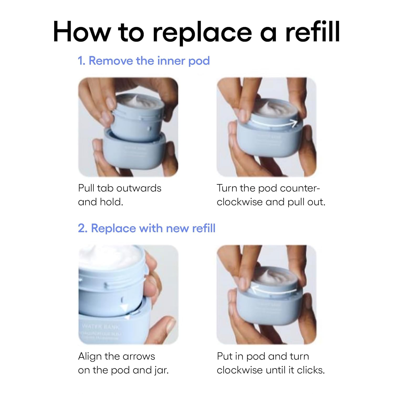 LANEIGE Water Bank Blue Hyaluronic Moisturizer: Barrier-Boosting Hydration, Squalane, Ceramide, Dermatologist-tested