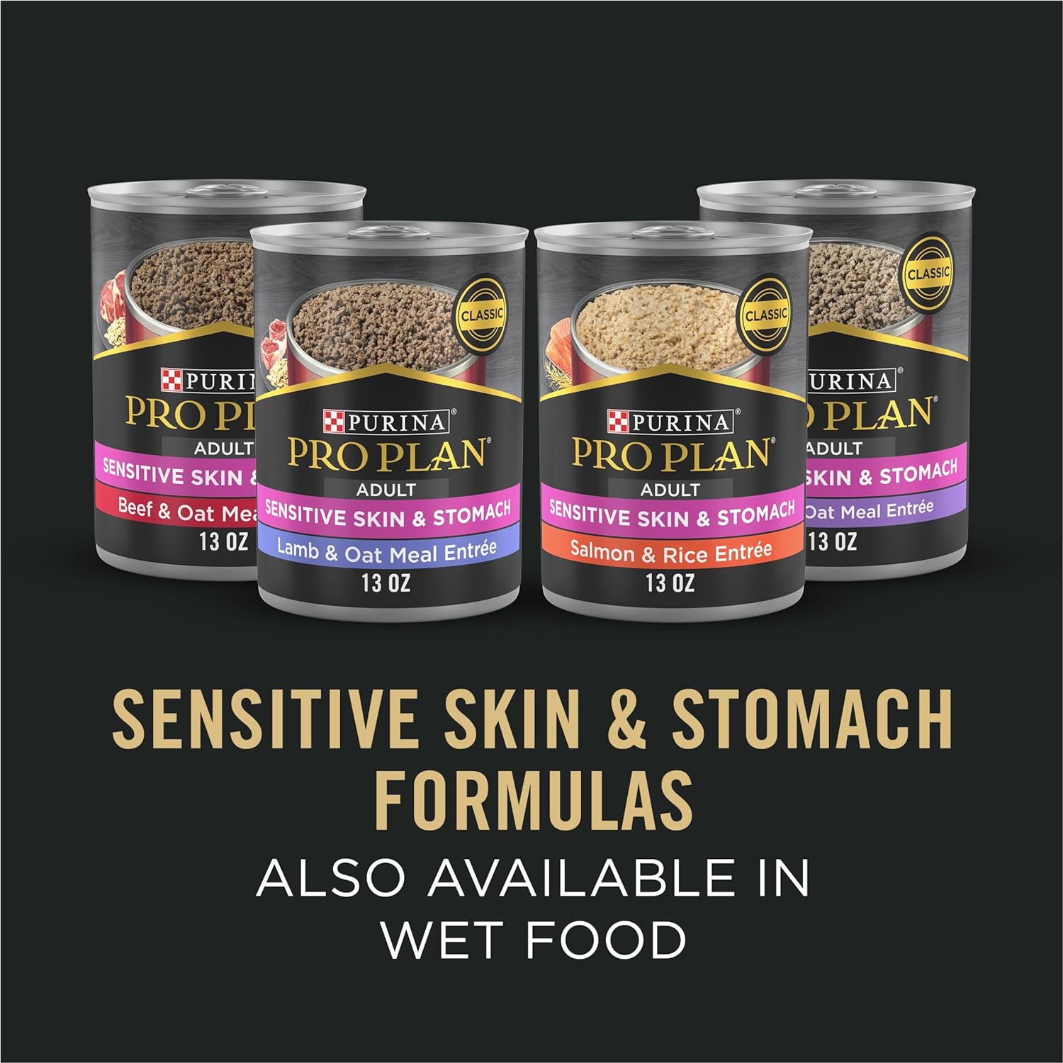 Purina Pro Plan Sensitive Skin and Stomach Dog Food Salmon and Rice Formula - 30 lb. Bag